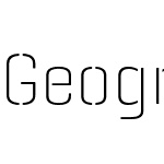 Geogrotesque Stencil C Ul