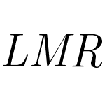 LMRoman12