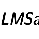 LMSansDemiCond10