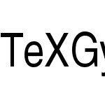 TeXGyreHerosCondensed