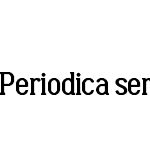 Periodica serif