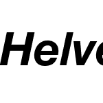 HelveticaNeueWorldW26-76BdIt