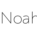 NoahTextW10-UltraLight