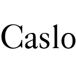 CaslonC 540 BT
