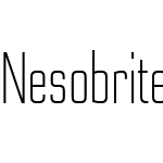 NesobriteW05-CondensedLight