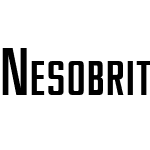 NesobriteW00SC-CondBold