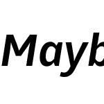 Mayberry Pro Semibold