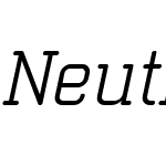 Neutraliser Serif