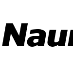 NaumanW05-HeavyItalic