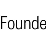 Founders Grotesk Cond Lt