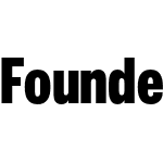 Founders Grotesk X-Cond Bold