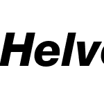 HelveticaNeueLTARMW05-86HvIt