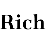 RichlerProCyrillicW05-Bold