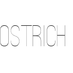 Ostrich Sans