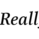 ReallyNo2LTW05-DemiItalic