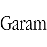 Garamond Narrow