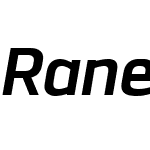 RanelteW05-ExtBoldItalic