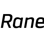 RanelteW03-ExtDemiItalic