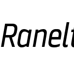 RanelteW05-CondMediumItalic