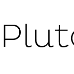 Pluto ExtraLight