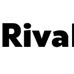 RivalSansW03-Black