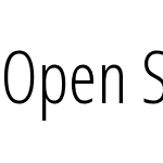 Open Sans Condensed Light