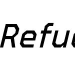 RefuelW05-RegularItalic