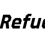 RefuelW05-BoldItalic