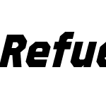 RefuelW05-ExtraBoldItalic