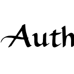 AuthorCalligraphyOpti