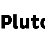 Pluto Sans Cond Heavy