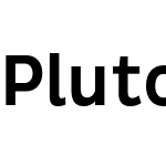 Pluto Sans Cond Medium