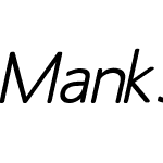 MankSans-Medium