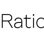 RationalW05-ExtraLight