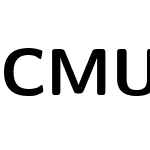 CMU Sans Serif