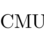 CMU Serif