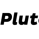 Pluto Sans Heavy