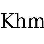 Khmer Unicode Serif