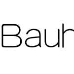 Bauhaus ITC