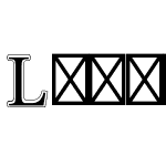 Linux Libertine Initials T