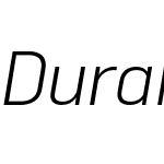 Duran-LightItalic