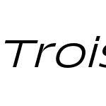 Trois Mille Light Italic