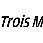 Trois Mille Regular Italic