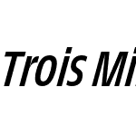 Trois Mille Regular Italic