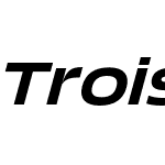 Trois Mille Medium Italic