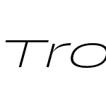 Trois Mille Extralight Italic