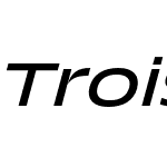 Trois Mille Regular Italic