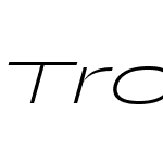 Trois Mille Extralight Italic