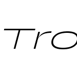 Trois Mille Extralight Italic