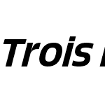 Trois Mille Medium Italic